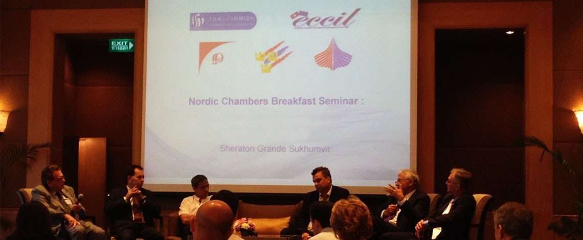 Nordic Breakfast seminar - featuring Khun Anutin as Guest speaker