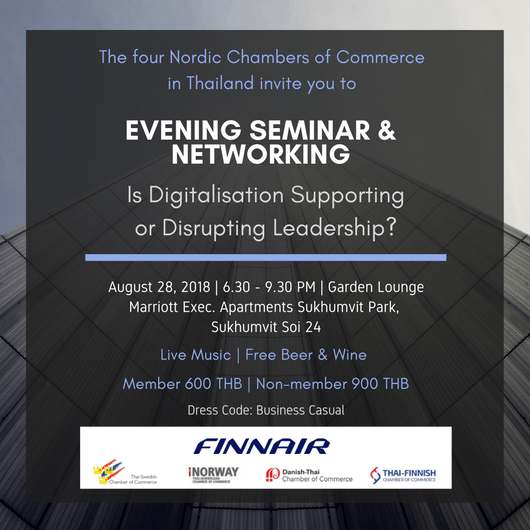 The Nordic Seminar and Networking on August 28th