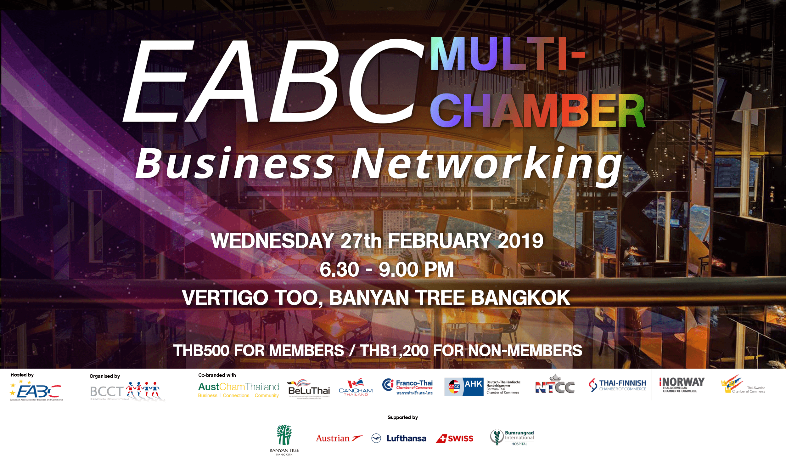 27/2 - EABC MULTI-CHAMBER BUSINESS NETWORKING