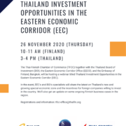 Thailand Investment Opportunities in the Eastern Economic Corridor (EEC)
