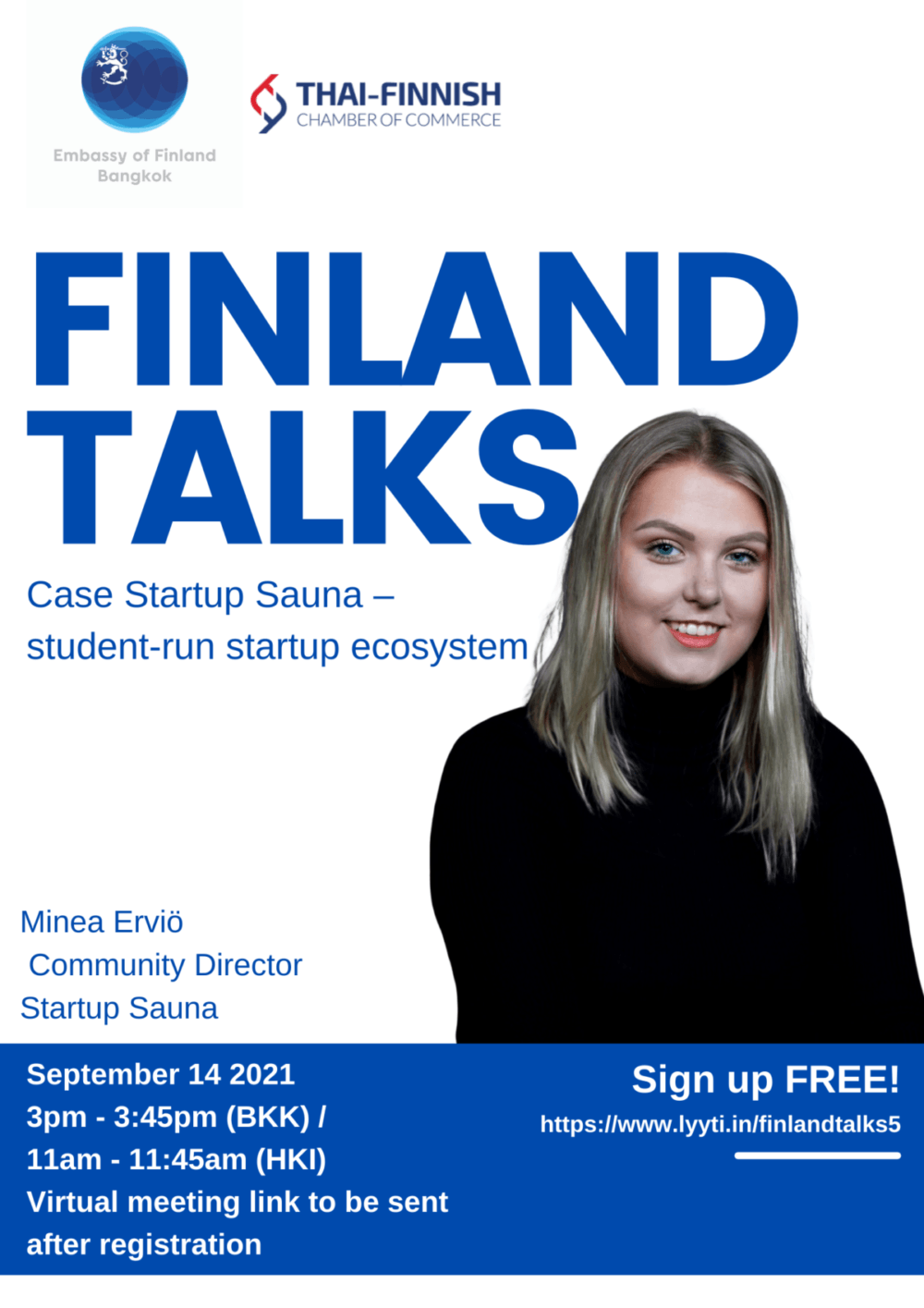Finland Talks, Part 5: Case Startup Sauna - Student-run Startup Ecosystem