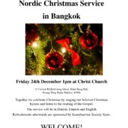 Nordic Christmas Service in Bangkok