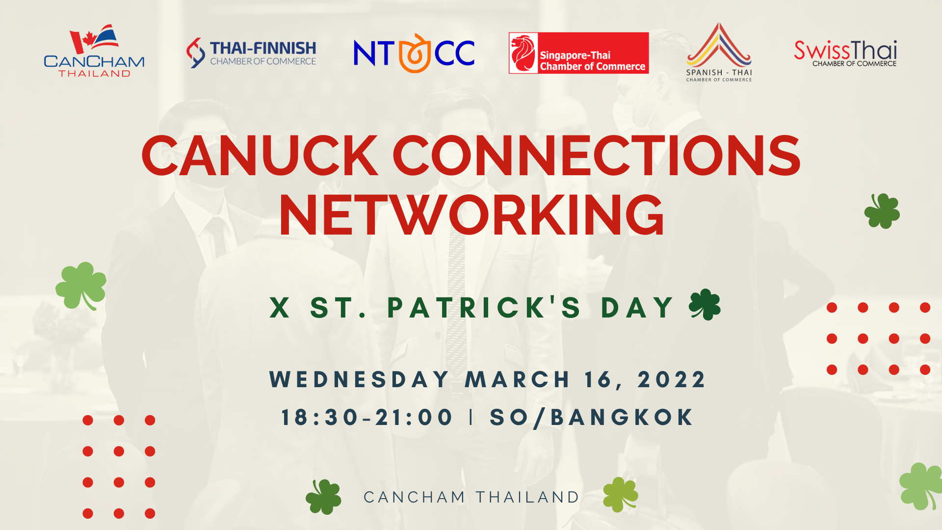 Canuck Connections Networking x St. Patrick's Day