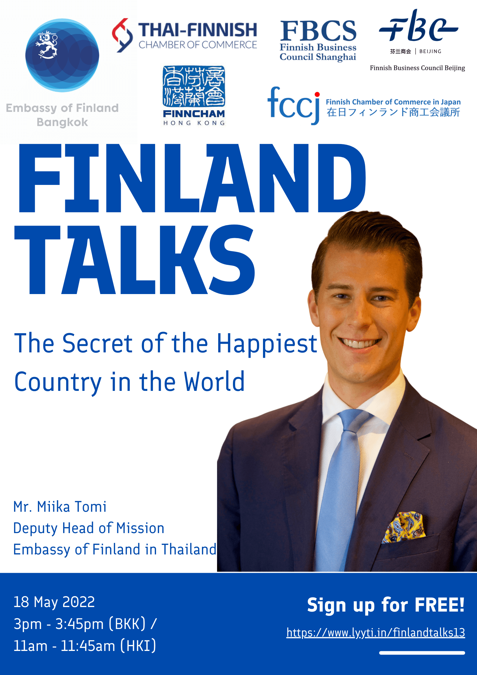 Finland Talks 13: The Secret of the Happiest Country in the World