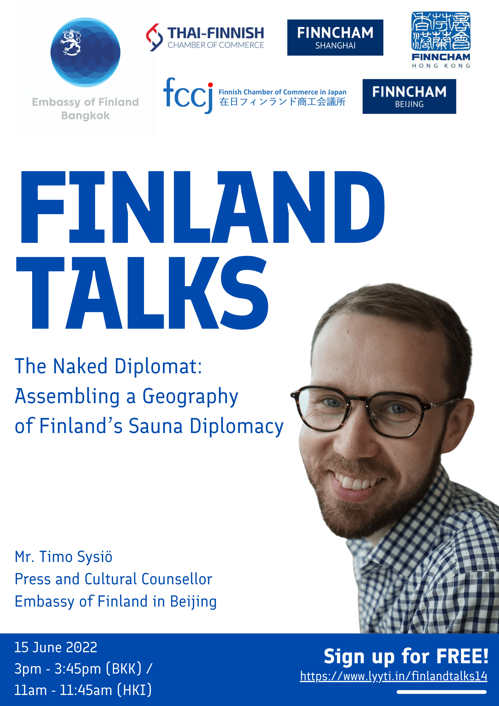 Finland Talks 14: Geography of Finland's Sauna Diplomacy