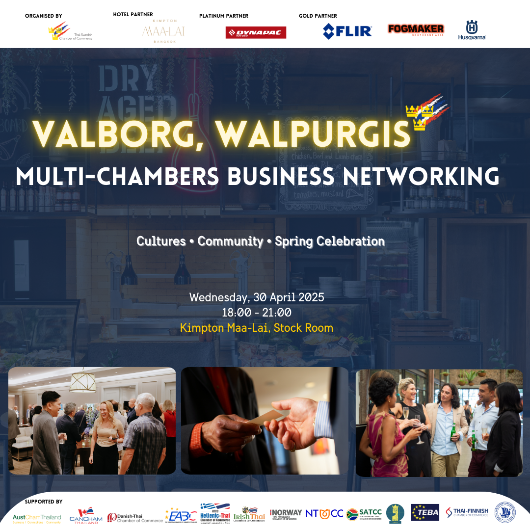 Valborg (Walpurgis) Multi-Chambers Business Networking