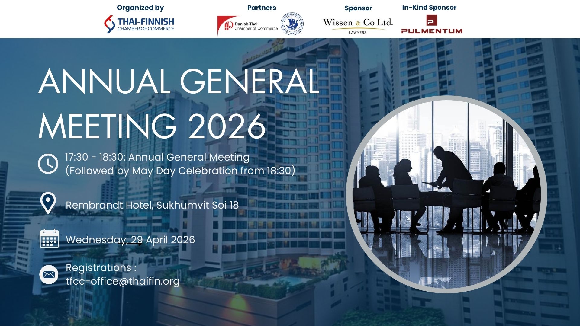 SAVE THE DATE! TFCC’s Annual General Meeting 2026 & May Day Fiesta